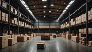 "Box Voyage liquidation warehouse pelzer sc with pallets of amazon returns"